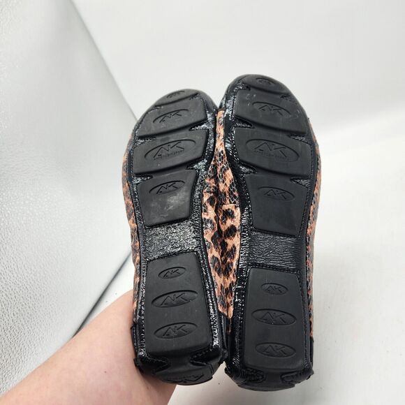 AK Anne Klein Womens 7.5M Ballet Flats Cheetah Print Driving Shoes MAINTHEICEM - Picture 8 of 12